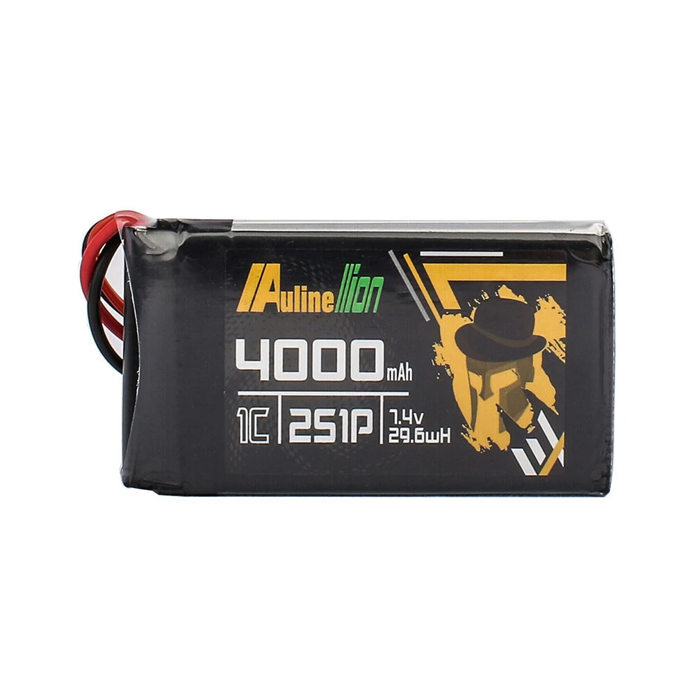 Auline LiIon 4000mAh 2S 7.4V QX 7 Radio Transmitter Battery XT30