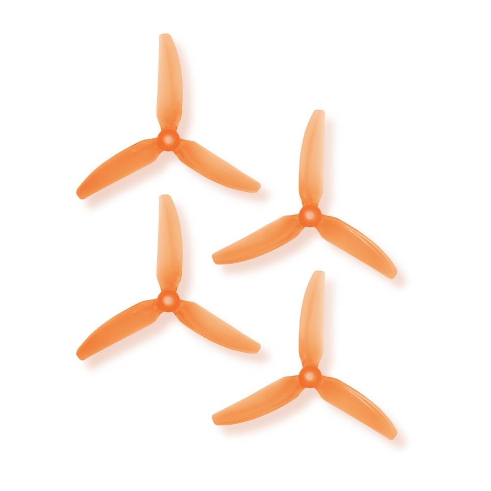 HQProp DP 5x4.3x3 V1S PC Orange propeller