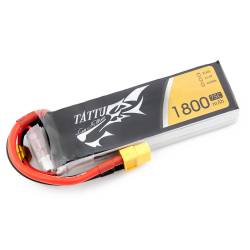 TATTU 1800mAh 3s 75c Lipo Battery