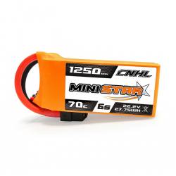CNHL MiniStar 1250mah 6s 70c Lipo Battery