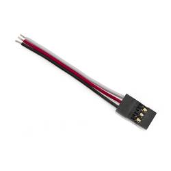 5cm Male Servo Wire to Bare Wire 26AWG - JR Style