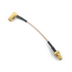 SMA Male 90 Degree to SMA Female RG316 Cable - 20cm 