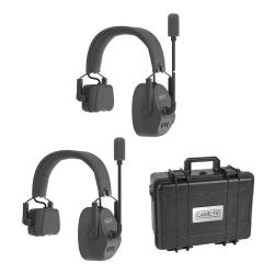 CAME-TV KUMINIK8 Duplex Digital Wireless Headset - Single Ear w/ Hardcase (Set of 2)