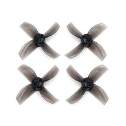 TBS 40mm Micro Brushless 4-Blade Props (1mm Shaft - Black)