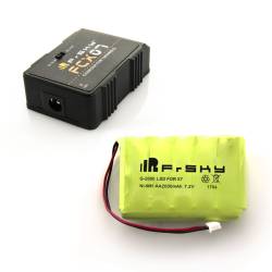 FrSky FCX07 Charger with 2000mAh NiMH Battery for Q X7 / X7S Combo Kit