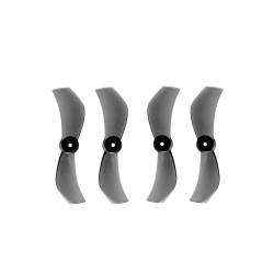 Gemfan 1210 31MM 2-Blade Propeller (Set of 4) - 1mm Shaft - Clear Black