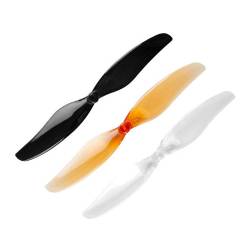 Gemfan 75mm 3" 2-Blade Toothpick Propeller - 1mm Shaft (Set of 8)