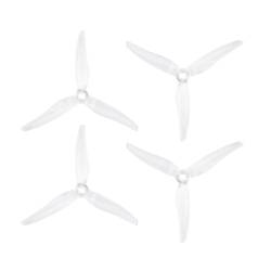 Gemfan Hurricane 51466 3-Blade 5" Propeller - MCK Edition (Set of 4 - Milk White)