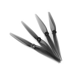 HQProp 7.5X5 2-Blade Polycarbonate Propellers (Set of 4) - Light Gray