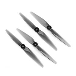 HQProp 8X5 2-Blade Polycarbonate Propellers (Set of 4) - Light Gray