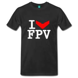 CSFPV "I Love FPV" T-Shirt 