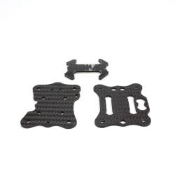 EMAX BabyHawk R Pro 4" Replacement Middle + Bottom Plate + Battery Pad