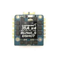 Lumenier BLHeli_S 35A 4-in-1 12v / 5v BEC DSHOT ESC +Current Sensor
