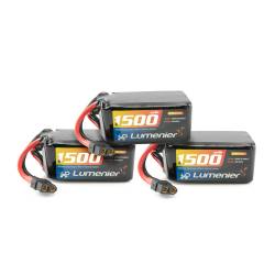 Lumenier N2O 1500mAh 4S 120c LiPo Battery (XT-60) - 3 Pack Bundle