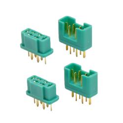 6pin MPX Male + Female Connector (2 Sets, 4pcs)