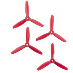 DAL 4x4.5 - 3 Blade Propellers -  (Set of 4 - Red)