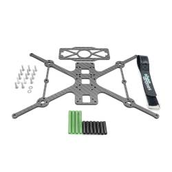 Shen Drones Squirt V2.1 3" Cinewhoop Carbon Frame Kit w/ Hardware (No Ducts)