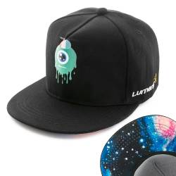 Skitzo Dark Matter Galaxy Snapback Hat