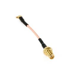SMA Female to 90 Degree MMCX Male Extension Cable - 7cm 