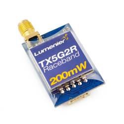 Lumenier TX5G2R Mini 200mW 5.8GHz FPV Transmitter with Raceband