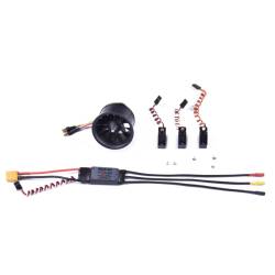 ZOHD Delta Strike Power Combo (EDF, ESC, 3 Servos)