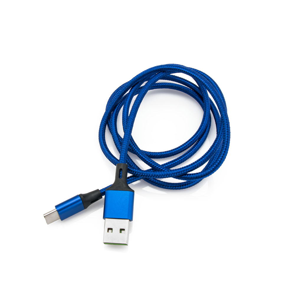 Lumenier USB-C to USB-A Cable (3.5ft) - Blue