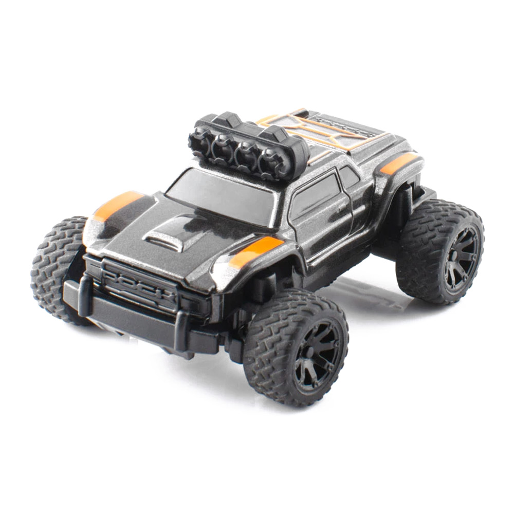 profesional Bourgeon apilar Hobby Porter Turbo Racing 1:76 Scale RC Baby Monster Truck RTR - Black
