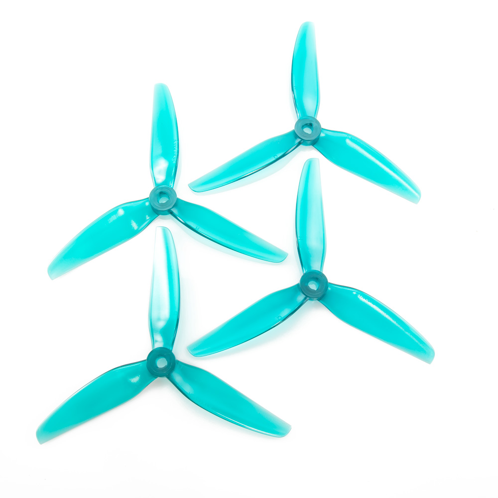 HQProp DP 5.1X4.6X3 Propeller (Set of 4 - Light Teal)