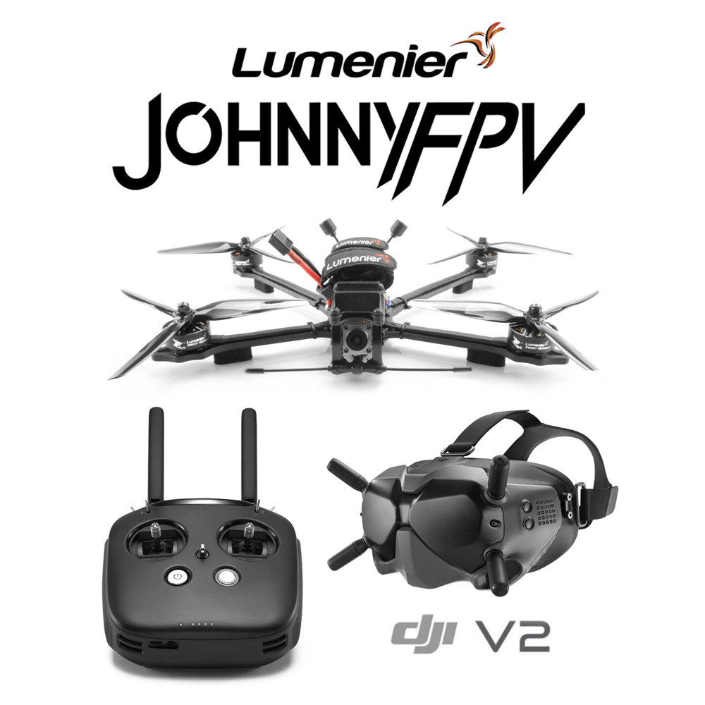 Lumenier QAV-S JohnnyFPV Special Edition 7" Long Range FPV RTF w/ DJI HD  System + GPS Bundle