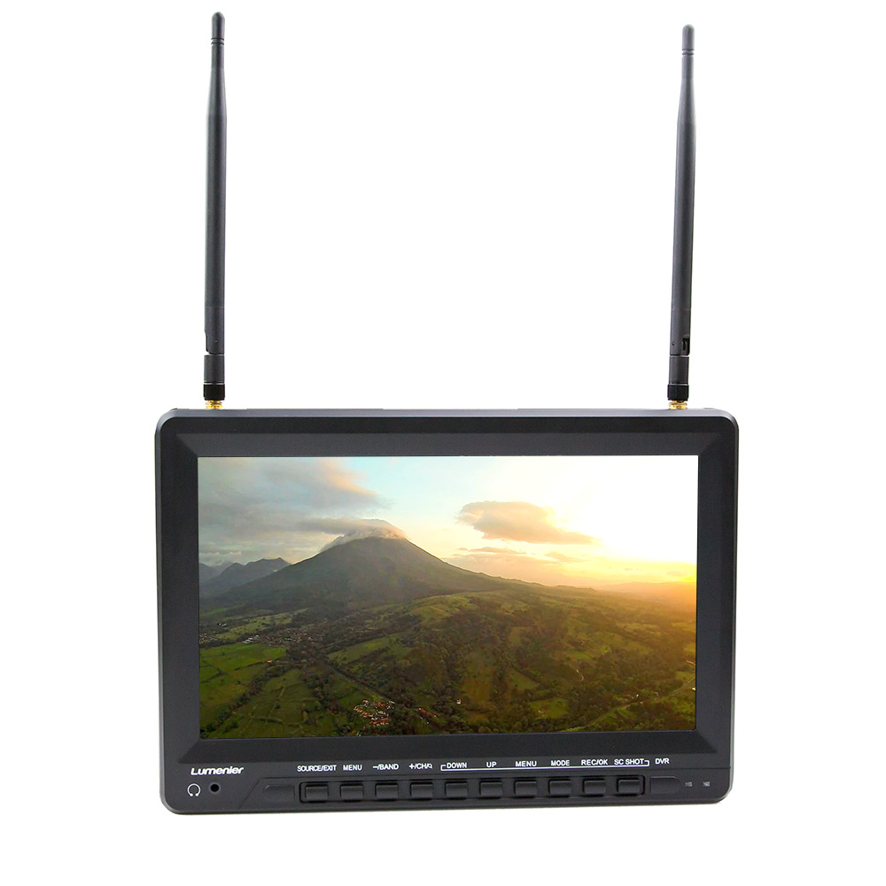 Fieldview Duo 10 10 Diversity FPV Monitor with Built-in Receiver Battery/Speaker 