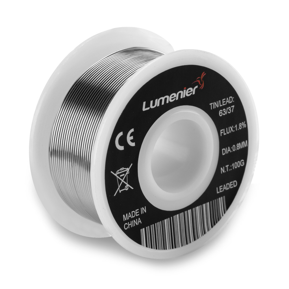 Lumenier 100G 63/37 0.8MM Solder Wire