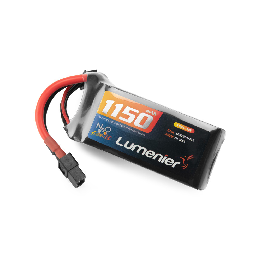 Lumenier N2O Feather-Lite 1300mAh 4S 150C Lipo Battery XT-60 - FPV Drone Power