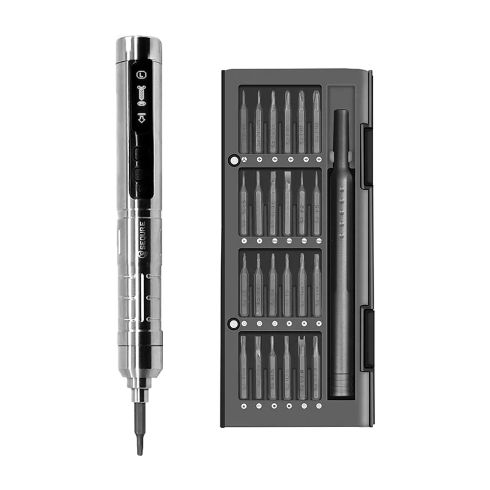 SEQURE SQES126 Smart Electric Screwdriver w/ 24 Bits V2.0
