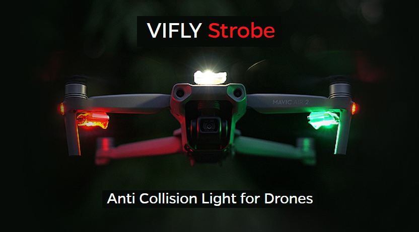 Luce stroboscopica senza fili a LED ad alta luminosità, luci lampeggianti  ricaricabili a 7 colori Luce di segnalazione anti-collisione per drone  della moto della moto