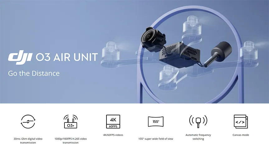 DJI O3 AIR UNIT - Comprar en Armagedron