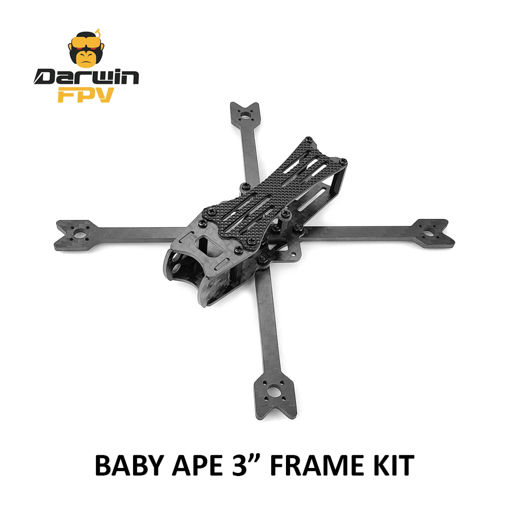 DarwinFPV Baby Ape 3" Quadcopter Frame Kit -DJI Shop DarwinFPV Baby Ape 3 Quadcopter Frame Kit gRAPHIC