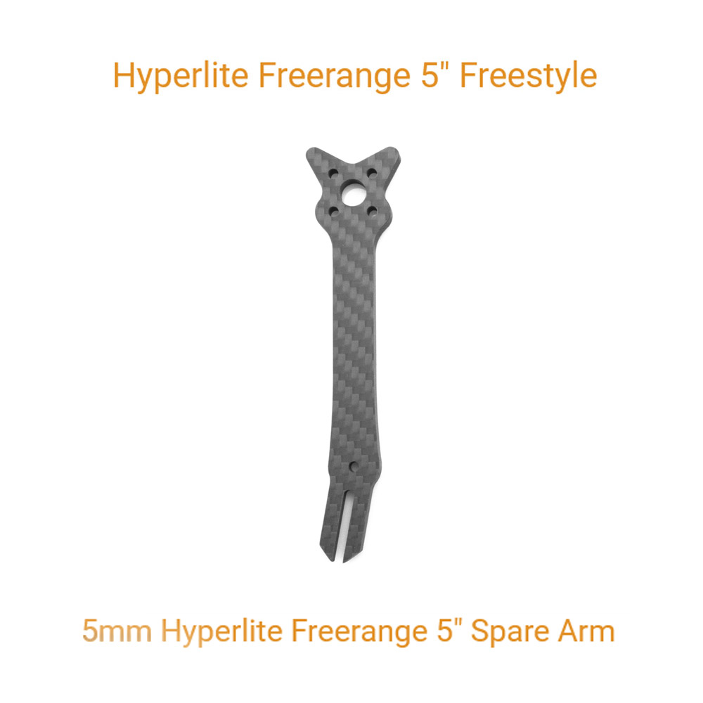 Hyperlite Freerange 5" Replacement Arm -DJI Shop Hyperlite Freerange 5 Arm Graphic