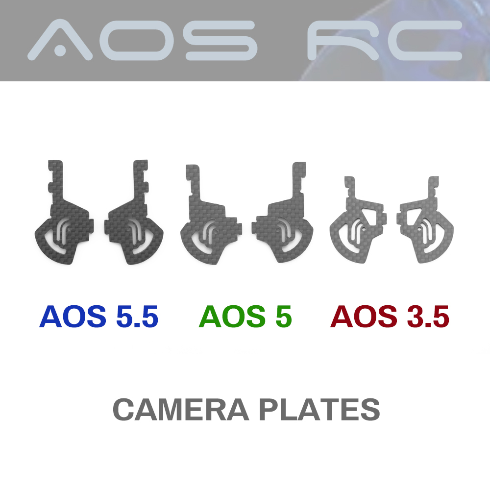 AOS RC Freestyle FPV Drone Camera Plates (Set Of 2) - AOS 5.5 -DJI Shop AOS RC Freestyle FPV Drone Camera Plates Set of 2 Graphic