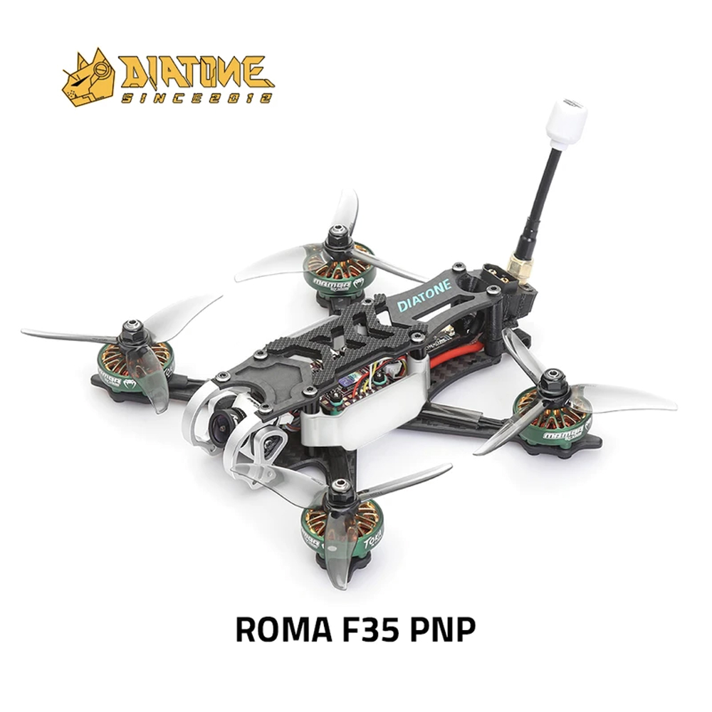 Diatone Roma F35 Analog 3.5" Freestyle Quadcopter W/ RunCam Phoenix 2 Camera - PNP 8 Diatone Roma F35 Analog 3.5" Freestyle Quadcopter W/ RunCam Phoenix 2 Camera - PNP -DJI Shop Diatone Roma F35 Analog 3.5 Freestyle Quadcopter w RunCam Phoenix 2 Camera PNP Graphic