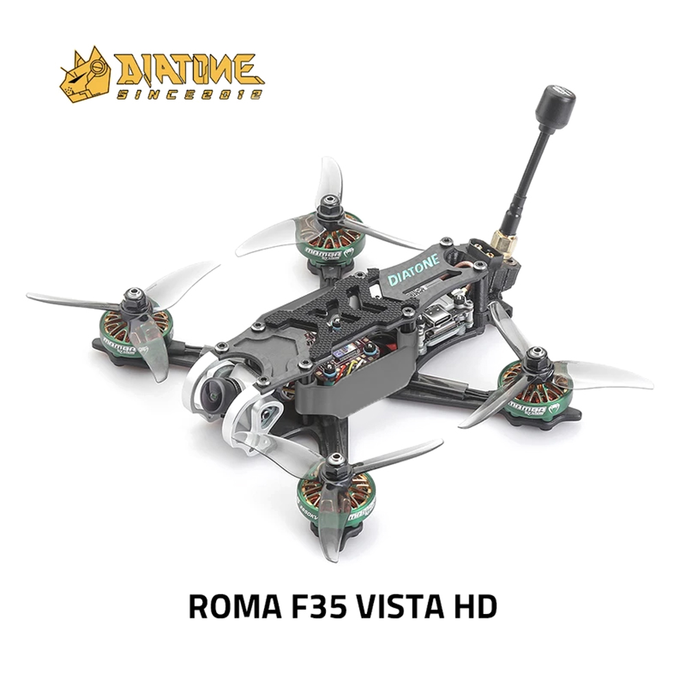 Diatone Roma F35 HD 3.5" Freestyle Quadcopter W/ Caddx Vista Polar - PNP -DJI Shop Diatone Roma F35 HD 3.5 Freestyle Quadcopter w Caddx Vista Polar PNP Graphic 2