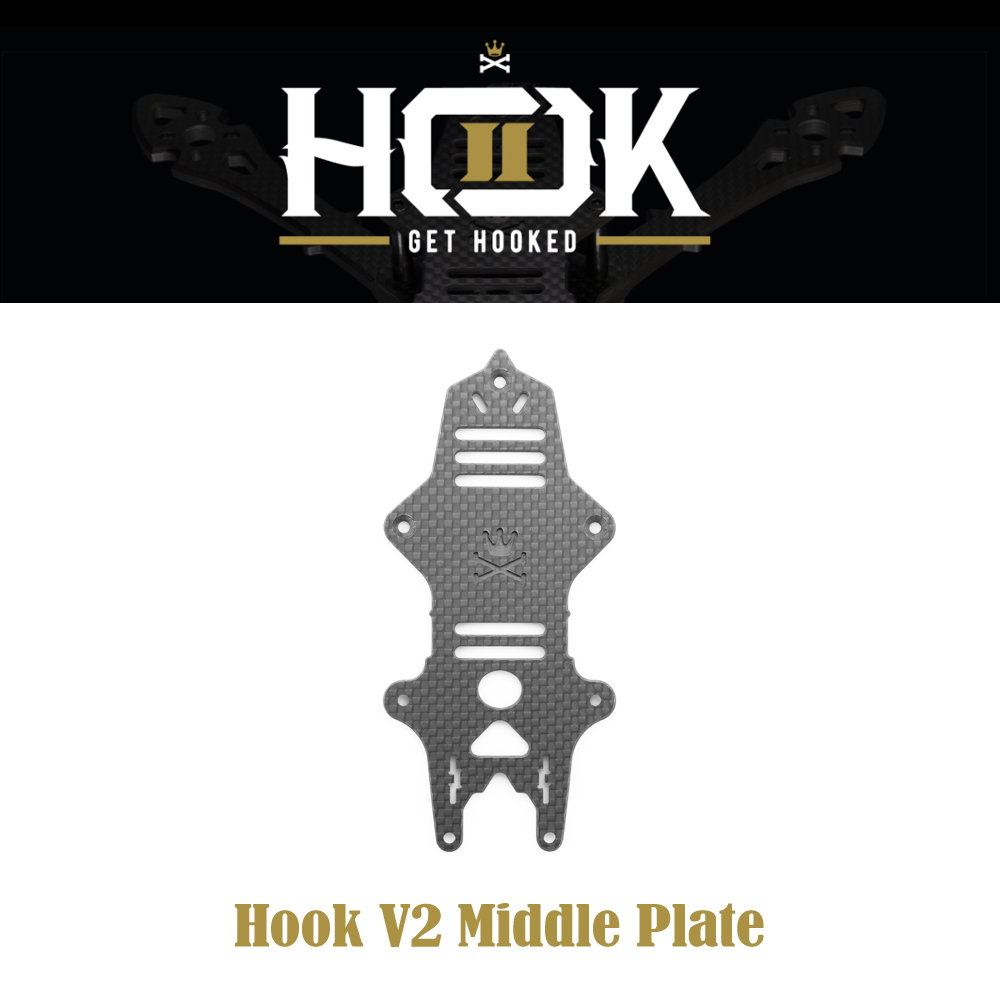 PIRAT Hook V2 FPV Drone - Middle Plate -DJI Shop PIRAT Hook V2 FPV Drone Middle Plate Graphic