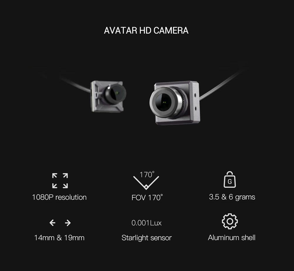 Walksnail Avatar HD Nano Camera