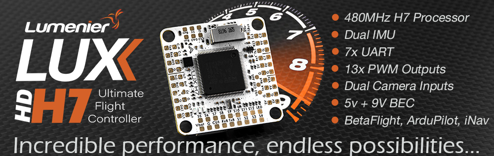 Lumenier LUX H7 Ultimate Flight Controller