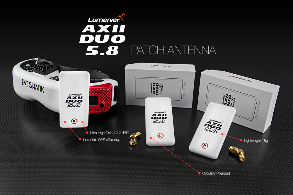 Lumenier AXII DUO Patch Antenna 5.8GHz