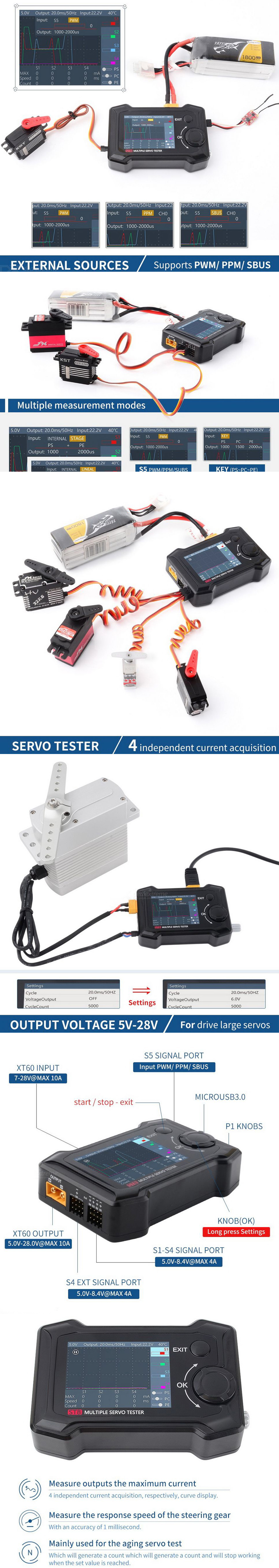 ToolkitRC ST8 Advanced Multi-Servo