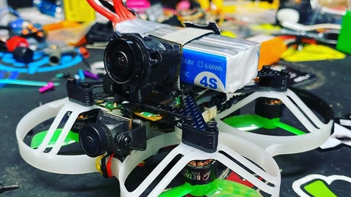 Tiny whoop hot sale gopro