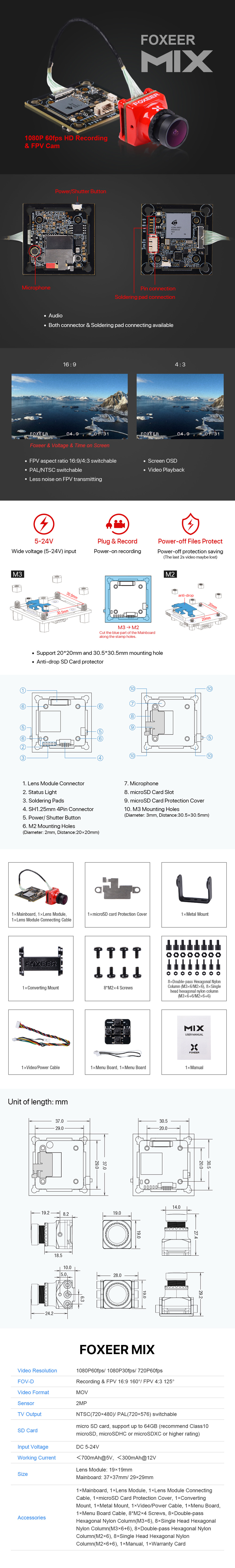 foxeer hd fpv