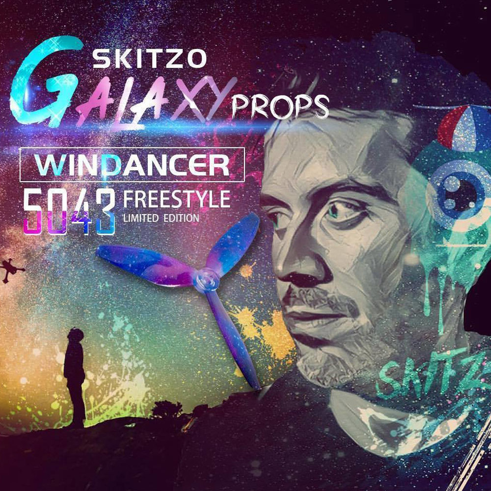 Gemfan WinDancer 5043 Propeller - Skitzo Galaxy